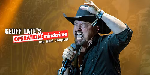 – UITVERKOCHT – Geoff Tate – Operation Mindcrime: The Final Chapter — muziek in Zoetermeer