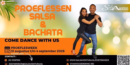 Proeflessen Salsa Bachata Zoetermeer — Uitgaan in Zoetermeer