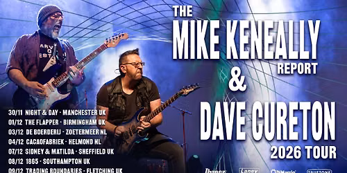 The Mike Keneally Report + Dave Cureton Tour 2026 – Zoetermeer NL in Zoetermeer